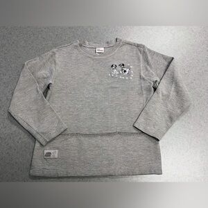 Disney Store Gray 101 Dalmatians 3 Pouch Pockets Sweatshirt Pullover—Small